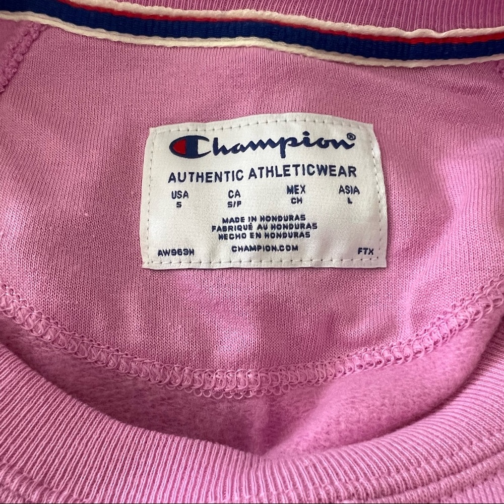 Champion Powerblend Small Pink Sweatshirt